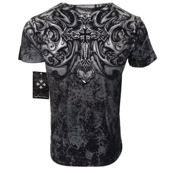 XTREME COUTURE by AFFLICTION Men T-Shirt HADES - Picture 5 of 8